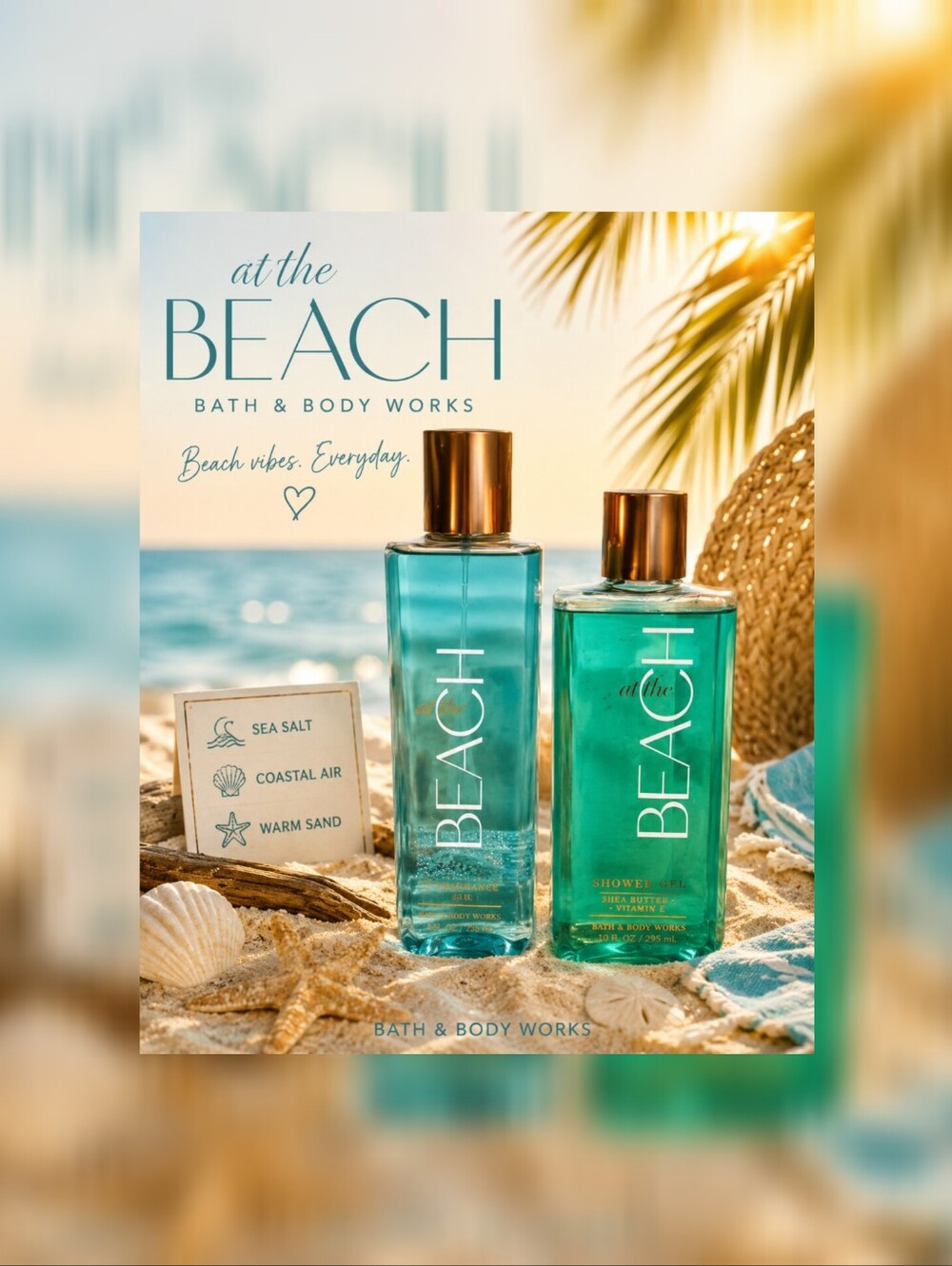 Bath And Body Works At The Beach Bundle (2) New